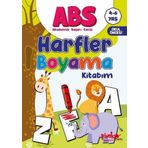 Pinokyo Abs Harfler Boyama Kitabım 4 - 6 Yaş