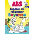 Pinokyo Abs Taşıtlar Ve Meslekler Boyama Kitabım 4 - 6 Yaş