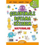 Pinokyo Çıkartmalı Boyama Kitabım - Hayvanlar