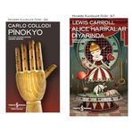 Pinokyo - Modern Klasikler Serisi & Alice Harikalar Diyarında: Modern Klasikler Dizisi - 97 (2 Kitap Set)