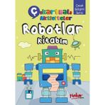 Pinokyo Yayınları Çıkartmalı Aktiviteler Robotlar Kitabım