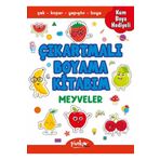 Pinokyo Yayınları Çıkartmalı Boyama Meyveler