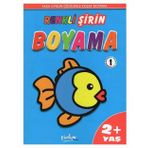 Pinokyo Yayınları Renkli Şirin Boyama -1 (2+Yaş)