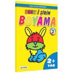 Pinokyo Yayınları Renkli Şirin Boyama -2 Murat Sevinç 2+ Yaş İçin Eğitici Kitap