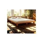 Pinoxi Ahşap Platform Karyola Ceviz Renk 120x200 Cm Kahverengi