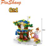 Pinshang 6 In 1 Deformasyon Yapı Taşı Oyuncaklar Mühendislik Araç Küçük Parçacıklar Yapı Tuğlaları Hediyeler (Yurt Dışından) - Parçalı Set