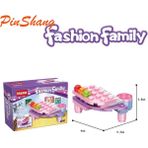 Pinshang Girls Müzik Aleti Yapı Taşları Küçük Parçacık Tuğlaları Oyuncaklar Birleştirin (Yurt Dışından) - Parçalı Set
