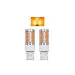 PİNUKS AMPUL T20 93 DİPSİZ 12V 33 LED MERCEKLİ TURUNCU ( 002263 ) TAKIM