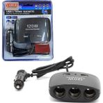 PINUKS Çakmak Soketi 12V Kablolu 3 Lü USB Li Adet