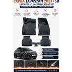 PINUKS Cupra Tavascan 2023+ Oto Paspas 5d Derin Havuzlu Araca Tam Uyumlu Premium Seri - Siyah