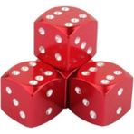 PINUKS Sibop Kapağı Küçük Zar Kırmızı ( 002126 ) Takım PİNUKS-TC19-280021