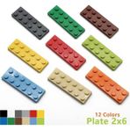 Pınuocao 3795 Toplu Küçük Parçacık Moc Yapı Taşı 2x6 Plaka Düşük Tuğla Düz Aksesuarları Uyumlu Tuğlalar Çocuk Oyuncağı 20 Adet (Yurt Dışından) - Parçalı Set