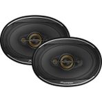 Pioneer 2024 Yeni Seri TS-A6978S 4yollu 650WATT 100RMS 16X24CM Oval Oto Hoparlör Takımı