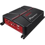 Pioneer GM-A3702 500 Watt Köprülü 2 Kanallı Amfi Yüksek Performanslı 4 Kanal Güç Çıkışı ve Ebatlar