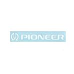 Pıoneer Logo Sticker Beyaz 15X2.2