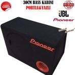 Pioneer Loğolu 30cm Bass Kabini Portlu Terminal Mevcut