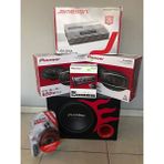 Pioneer Paket Ses Sistemi Tam Takım Jameson Anfi Oval Hoparlör Wofer Teyp Kablo Set