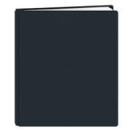 Pioneer Photo Albums 20 Sayfa Aile Hazineleri Deluxe Gece Yarısı Mavisi Kumaş Kapak Karalama Defteri 8,5 x 11-İnç Sayfalar için, Mavi, Beyaz, 29,2 x 25,1 x 3,5 cm