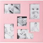 Pioneer Photo Albums Kolaj Çerçevesi Kabartmalı inç Bebek inç Dikişli Suni Deri Kılıf Bellek Defteri, Bebek Pembesi,