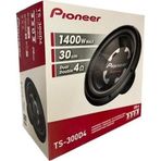 Pioneer TS-300D4 30 cm Subwoofer Çift Bobin 400RMS 1400WATT