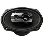 Pioneer TS-6975V3 Champion Serisi 3 Yollu 550W 6x9 inç Koaksiyel Oto Hoparlör Seti, Hafif Kağıt Koni, Siyah, 2 Adet
