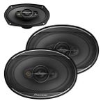 Pioneer Ts-a6968s 450 Watt 90rms 16 X 24 Cm Oval Oto Hoparlör 2'li Takım