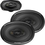 Pıoneer TS-A6968S 6x9 450 Watt 90RMS 16 x 24 cm Oval Oto Hoparlör (2li Takım) (476 - NEF9233-6151