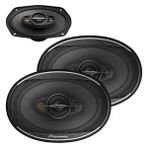 Pioneer Ts-A6968s 6X9 450W 90W Rms 16X24 Cm Oval Oto Hoparlor (1 Takim/2 Hoparlor)