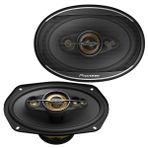 Pıoneer Ts-A6988s 700 Wat Max 180 Watt Rms 6X9 16X24cm Oval Hoparlor (2Lı Takım)