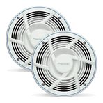 Pioneer TS-MR2040 8 inç hoparlör (çift) - 200 W maks. su geçirmez + UV korumalı, tekneler, UTV, ATV, SXS, dış mekan, denizcilik, çok amaçlı hoparlörler için üretilmiştir