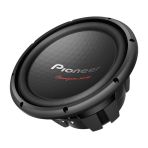 Pıoneer Ts-W312s4 1600 Watt 500 Rms 30Cm Subwoofer Bass Oto Hoparlor