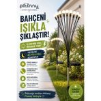 Pionny Bahçe Lambası Güneş Enerjili Solar Şarjlı 6 Toplu