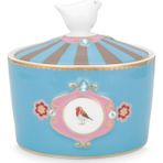 PIP STUDIO 51008003 Love Birds Mavi Şekerlik