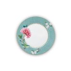 PIP STUDIO Blushing Birds 21 cm Mavi Tabak