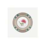Pip Studio Blushing Birds Haki Porselen Pasta Tabağı 17 Cm