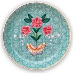 Pip Studio Blushing Birds Mavi Porselen Çay Tabağı 9 Cm Modern Desenli 1 Adet