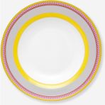 Pip Studio Chique Sarı Porselen Yemek Tabağı 23,5 cm