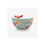 Pip Studio Fantasy Blooming Tales Mavi Porselen Salata Kasesi 15 cm