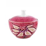 PIP STUDIO Flower Festival Kırmızı Porselen 300 ml Şekerlik
