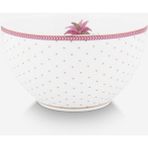 Pip Studio Jolie Beyaz Porselen Kase 15 cm - varsayılan değer