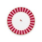 Pip Studio Kırmızı Pasta Tabağı LOVEBİRDSKIRMIZI/PEMBEİTABAK21CM