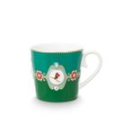 Pip Studio Kupa LOVEBİRDSYEŞİLMADALYONMUG250ML