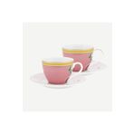 Pip Studio La Majorelle Pembe Porselen Kahve Fincan Seti 120 Ml