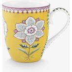 Pip Studio Lily & Lotus Sarı Porselen Kupa 350 ml