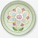 Pip Studio Lily & Lotus Yeşil Porselen Çay Tabağı 9 cm