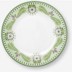 Pip Studio Lily & Lotus Yeşil Porselen Kahvaltı Tabağı 23 cm - Sofra Grubu