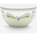 Pip Studio Lily & Lotus Yeşil Porselen Kase 15 cm