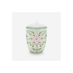 Pip Studio Lily & Lotus Yeşil Porselen Saklama Kabı 1500 Ml