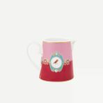 PIP STUDIO Love Birds Kırmızı Pembe 270 ml Porselen Sütlük