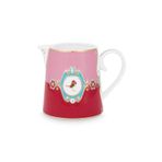 PIP STUDIO Love Birds Kırmızı Pembe 270 ml Porselen Sütlük
